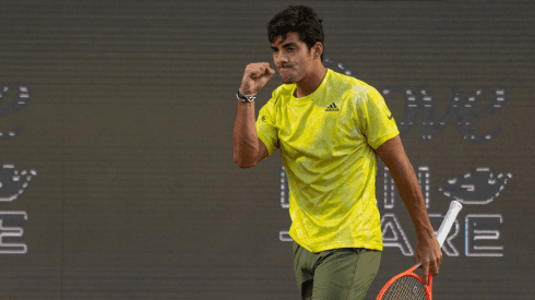 Cristián Garín ha dado pruebas del hambre que siente por coronarse campeón en el ATP chileno