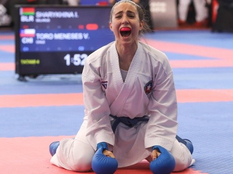 Karateca Valentina Toro vence a la número uno del mundo