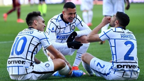 Asistencia de Alexis y gol de Lautaro: tremendos minutos finales del Inter gracias al Niño Maravilla.
