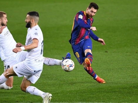 Barcelona gana al ritmo de Messi y pelea en La Liga