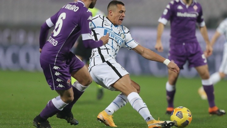 Alexis Sánchez, delantero chileno de Inter de Milán