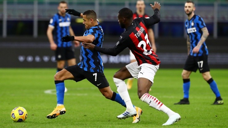 Alexis Sánchez, futbolista chileno de Inter de Milán