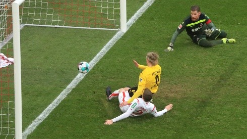 Erling Haaland marcó los dos goles del Borussia Dortmund.