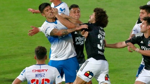 Maximiliano Falcón recibió cuatro fechas de castigo tras ser expulsado en la Supercopa por agredir a Válber Huerta.