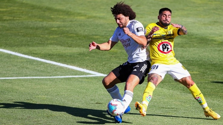 Maximiliano Falcón, defensor uruguayo de Colo Colo