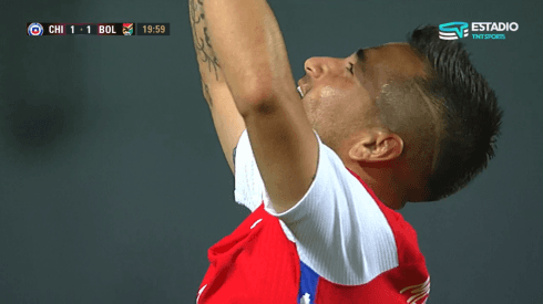 Meneses marcó el segundo gol de Chile