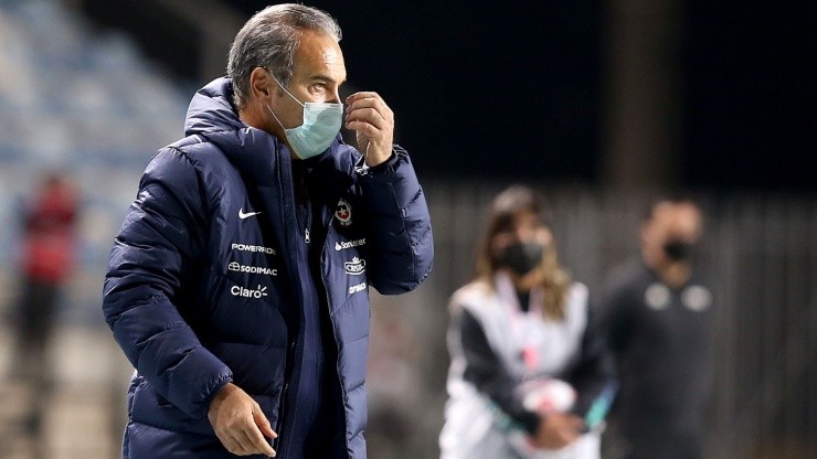 Martín Lasarte, entrenador de la selección chilena Martín Lasarte, entrenador de la selección chilena