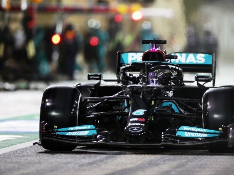 Lewis gana en Bahréin con Verstappen al acecho