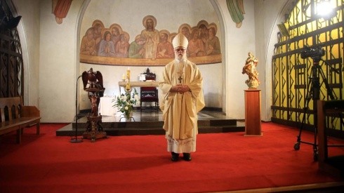 El año pasado las misas de Semana Santa se realizaron de manera online.