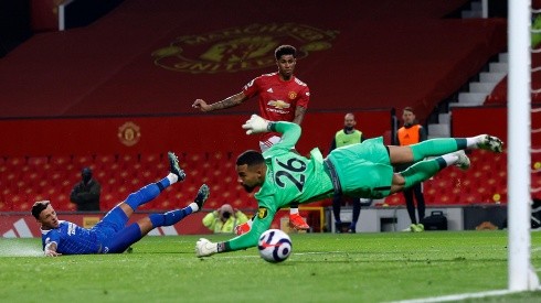 Rashford marcó el primer gol del Manchester United