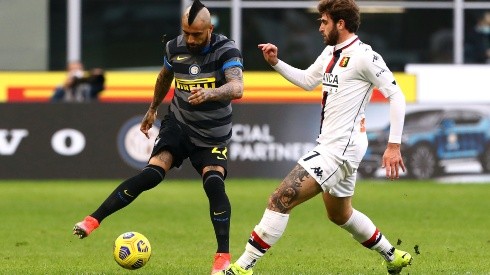 Arturo Vidal ha estado afectado por lesiones en la segunda parte de su primera temporada en el Inter de Milán