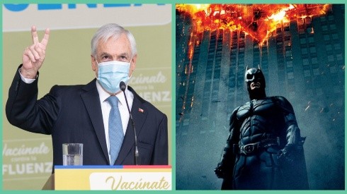Sebastián Piñera viene utilizando la frase de "Batman: The Dark Knight" desde 2017.