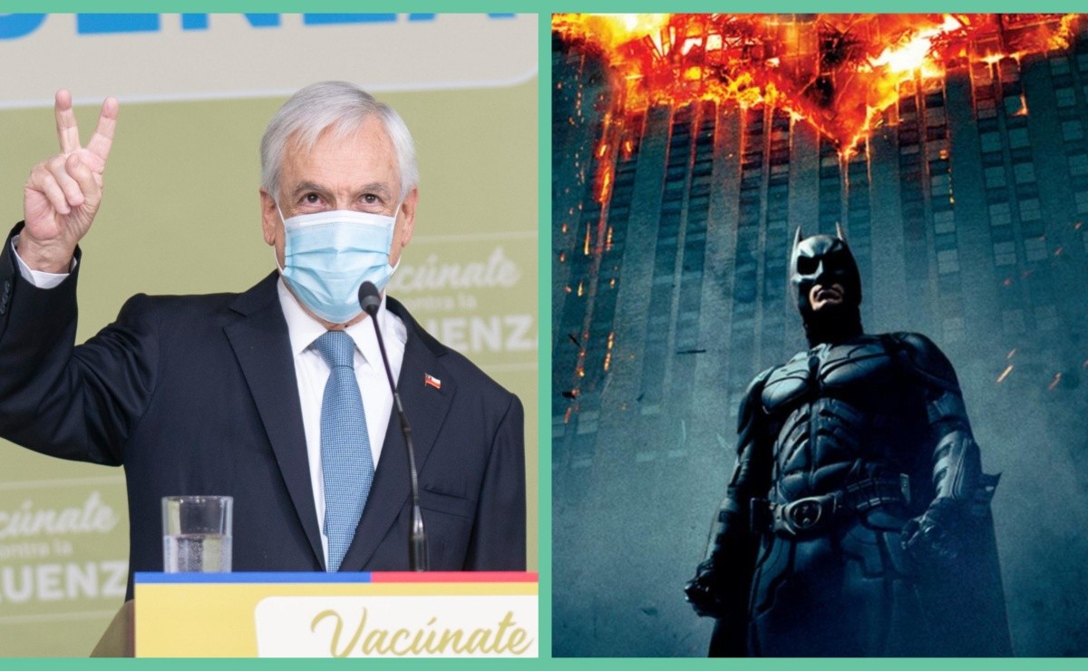 Sebastián Piñera Batman The Dark Knight Harvey Dent | Presidente utiliza  frase película Christopher Nolan