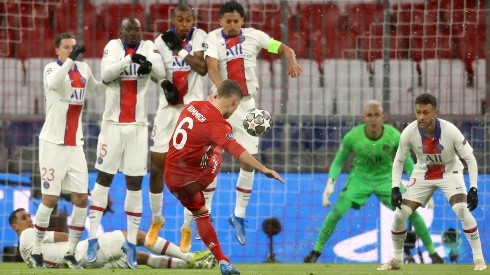 El Bayern dominó el partido, pero los Parisinos fueron más efectivos para concretar.