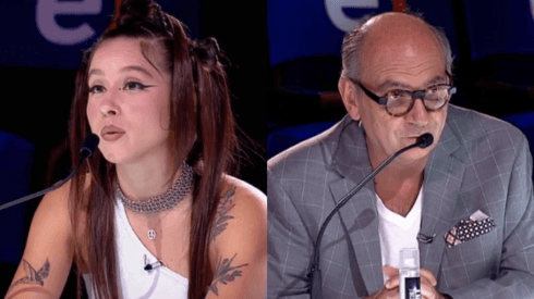 Denise Rosenthal y Luis Gnecco protagonizan tenso cruce en Got Talent