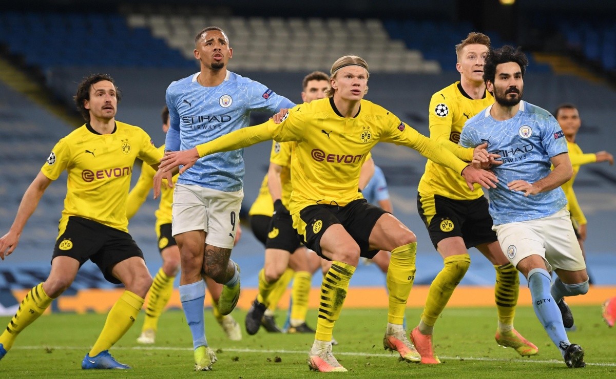 Manchester City Vs Dortmund Donde Se Juega