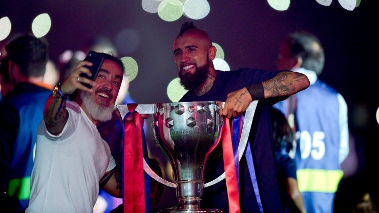 Arturo Vidal marca un récord en cuando a ligas ganadas para un futbolista chileno en el exterior