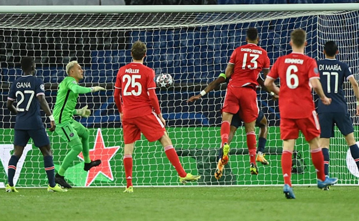 PSG vs Bayern Múnich  El gol de Eric Maxim ChoupoMoting para poner la