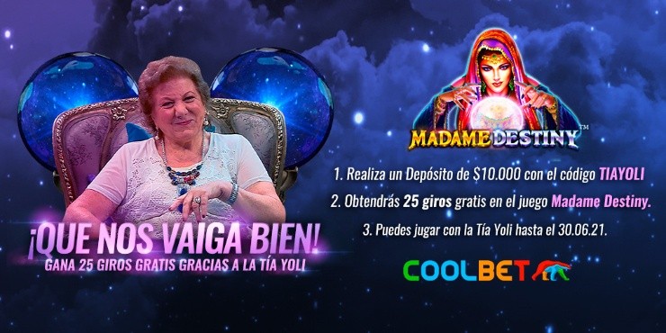 Participa junto a la Tía Yoli con el OSO. Sigue las instrucciones y que nos vaiga bien. | Foto: Coolbet.