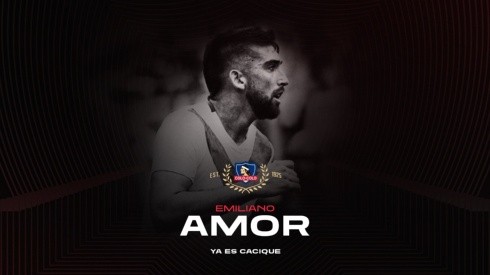 Emiliano Amor es la nueva incorporación de Colo Colo en el mercado de fichajes del Campeonato Nacional