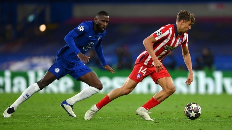 Marcos Llorente, jugador del Atlético de Madrid