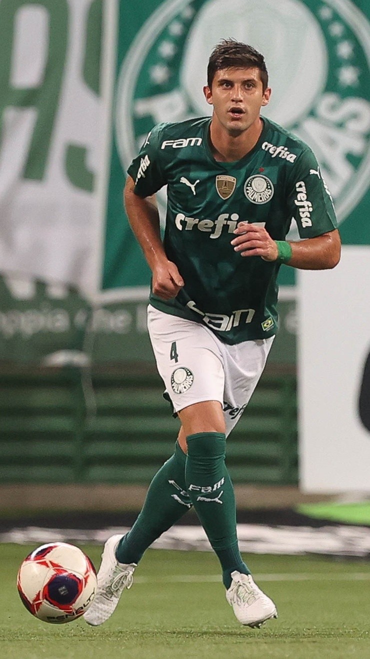 Benjamín Kuscevic, defensor chileno de Palmeiras