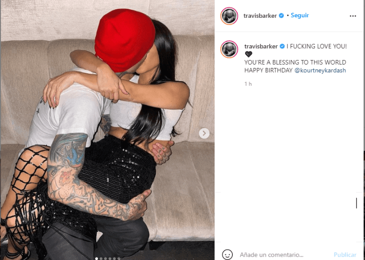 Kourtney Kardashian Travis Barker