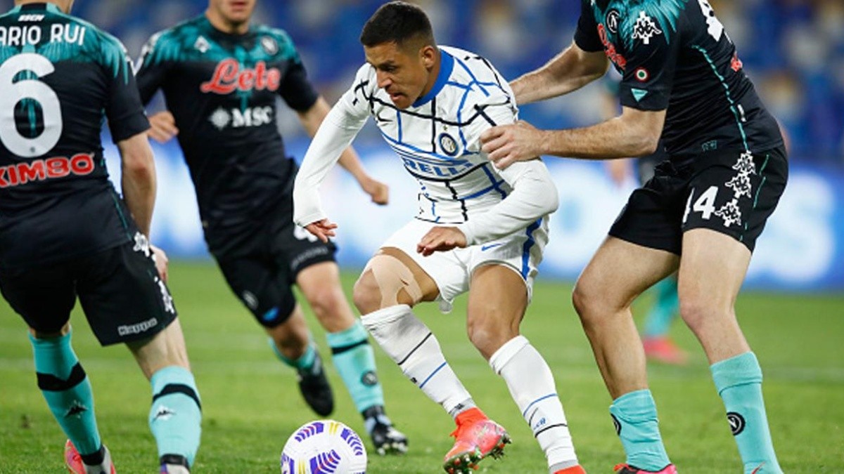Napoli vs Inter de Milán | Prensa italiana y el partido con gusto a poco de Alexis  Sánchez en los nerazzurri | RedGol