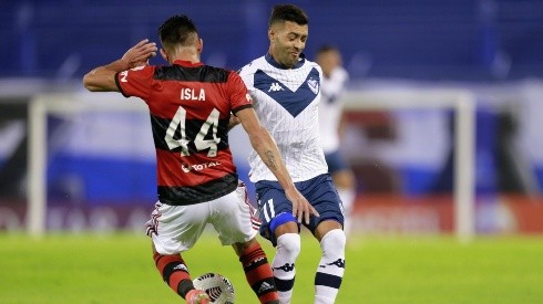 Flamengo e Isla vencen a Vélez Sarsfield y Pablo Galdames en Copa Libertadores.