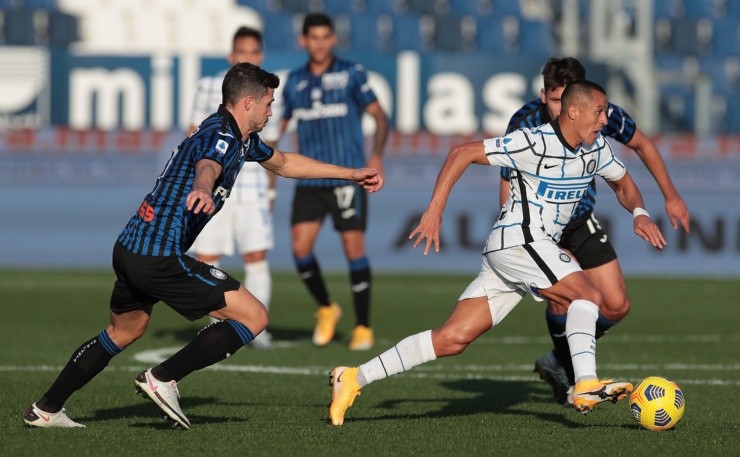 Alexis Sánchez, futbolista chileno del Inter de Milán