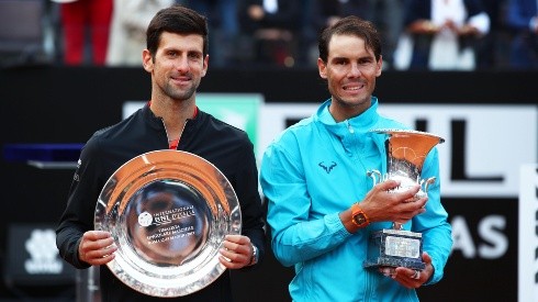 Djokovic y Nadal en el Masters de Roma 2019