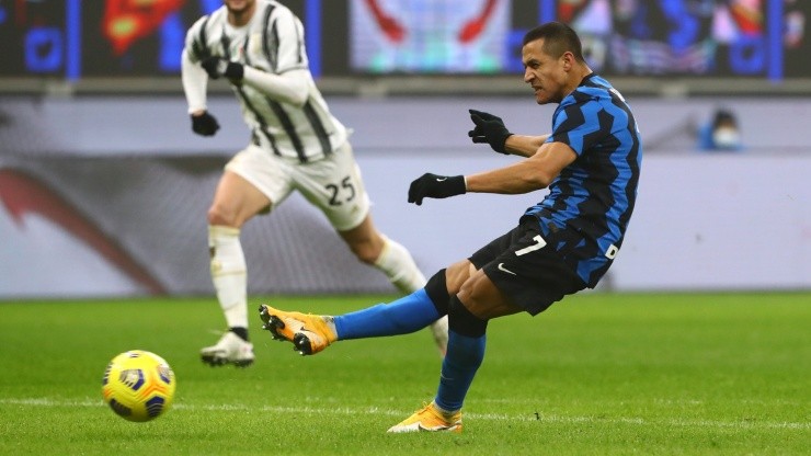Alexis Sánchez puede ser campeón en el Inter de Milán