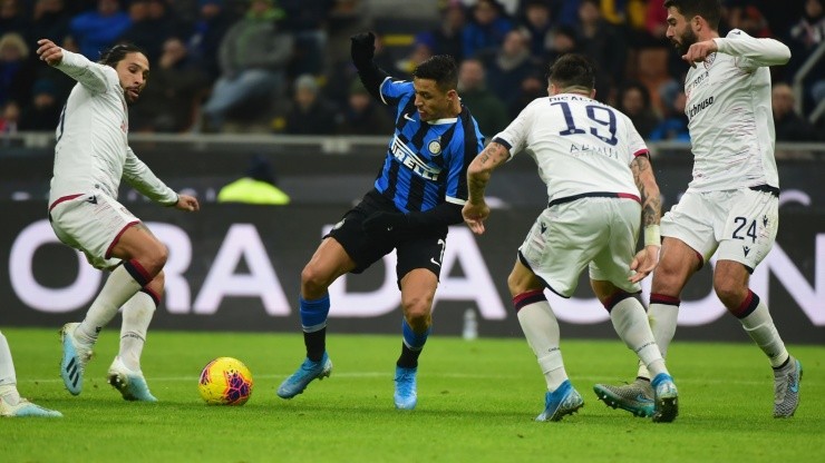 El ingreso de Alexis Sánchez en los últimos veinte minutos no alcanzó para que Inter se llevara la victoria. Foto: Getty