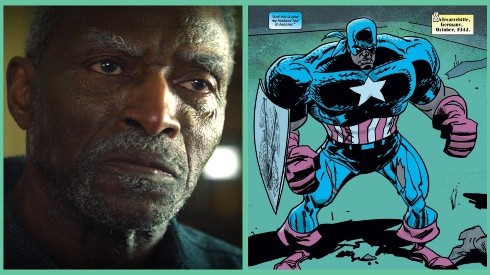 Isaiah Bradley en The Falcon and The Winter Soldier y en su versión en los cómics.