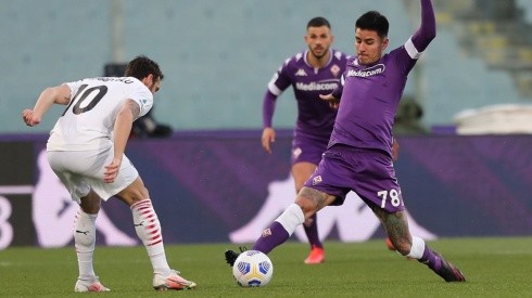 Erick Pulgar fue una de las figuras del empate entre Fiorentina y Juventus por una nueva jornada de la liga italiana