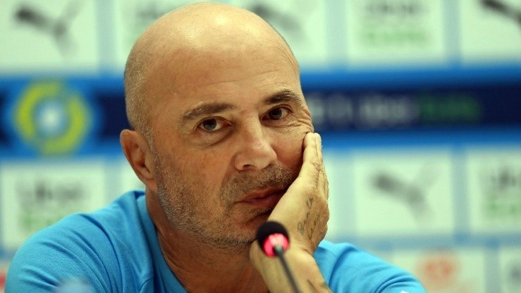 Jorge Sampaoli, entrenador argentino de Olympique de Marsella