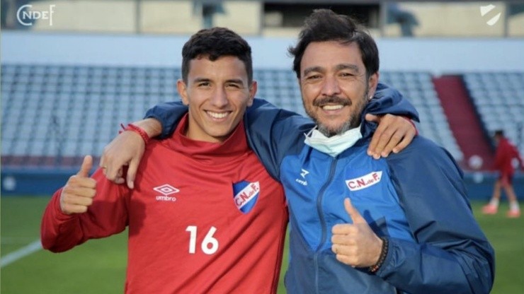 Santiago Cartagena, promisorio jugador uruguayo