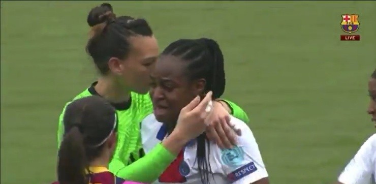 La francesa marcó el descuento, pero no le alcanzó a PSG para avanzar.