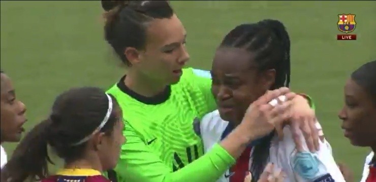 La portera chilena nuevamente fue figura.