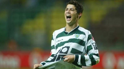 Cristiano Ronaldo jugó la temporada 2002-2003 en el Sporting CP