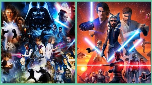Las series y películas de Star Wars tienen un orden cronológico que no es difícil de entender.