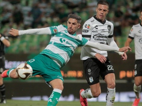 Gol y asistencia de Diego Valdés: triunfazo de Santos Laguna