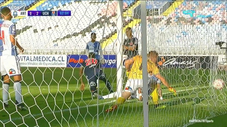 El segundo gol de Joaquín Larrivey (Pantallazo TNT)