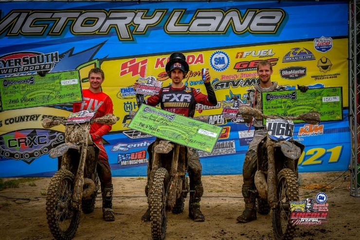 Benja Herrera y otro triunfo en el ATV Crossroads Racing este fin de semana. |Crossroads Racing Series/Cedida por Red Bull.