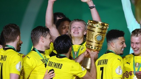 Campeones de Copa de Alemania: Borussia Dortmund goleó al Leipzig con Haaland como figura.