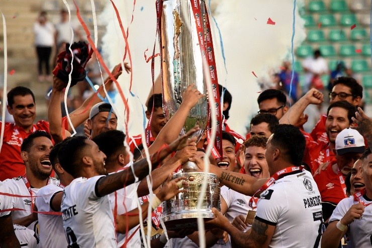 Colo Colo es el último campeón de la Copa Chile 2019 al vencer en Temuco a Universidad de Chile. | Foto: Agencia Uno.