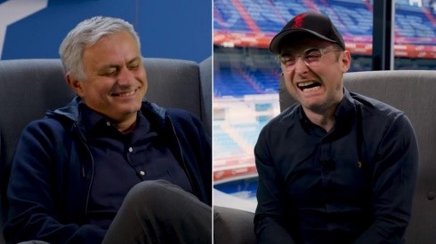 Mourinho se muere de la risa con Conor Moore