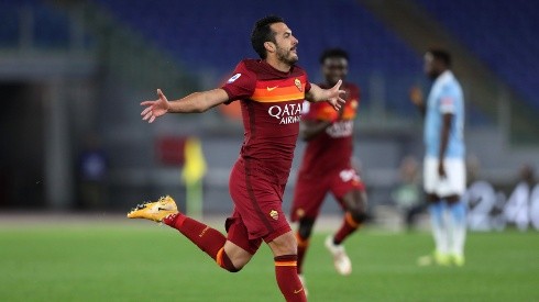 Pedro anotó uno de los goles de la victoria de la Roma
