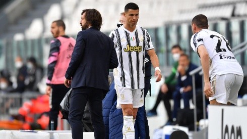 Cristiano salió amurrado en el partido ante Inter de Milán