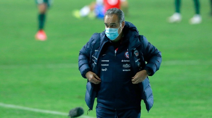 Martín Lasarte, entrenador de la selección chilena de fútbol
